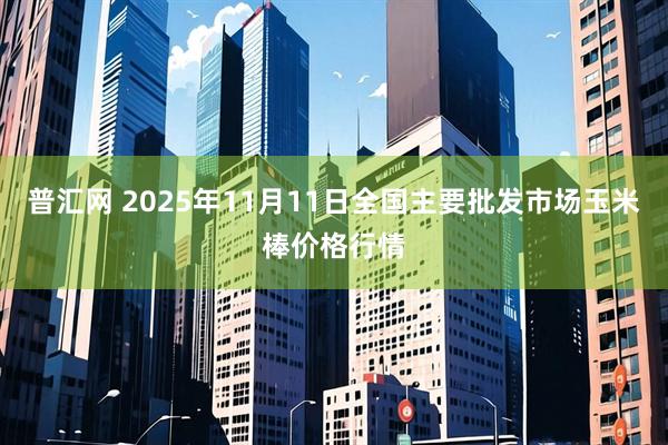 普汇网 2025年11月11日全国主要批发市场玉米棒价格行情