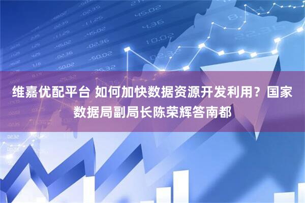 维嘉优配平台 如何加快数据资源开发利用？国家数据局副局长陈荣辉答南都